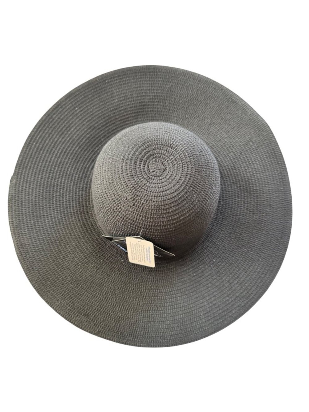 Wallaroo Women’s Aria Floppy Wide Brim Black Packable Sun Hat UPF 50+ Travel NEW - Picture 9 of 13